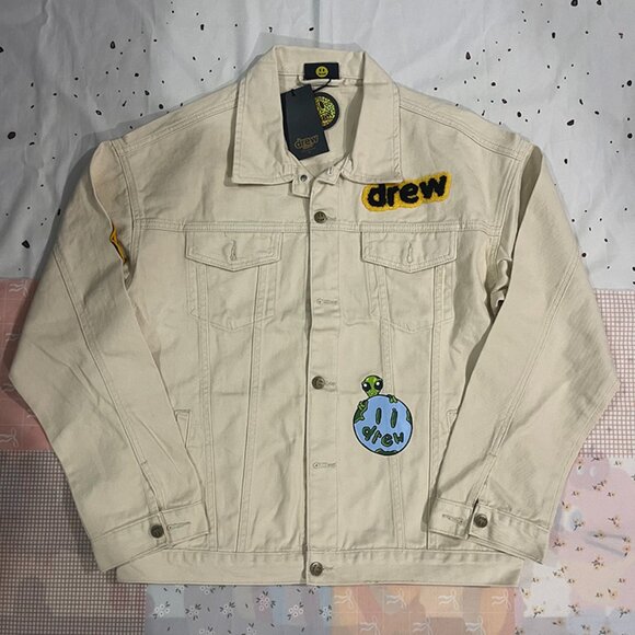Drew House Secret Embroidery Denim Jacket - Picture 3 of 11